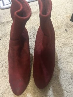 Maroon Boots