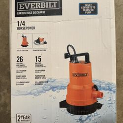 Utility Pump 2-IN-1
