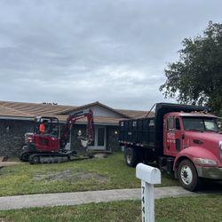 Driveway Bobcat Excavation Truck 