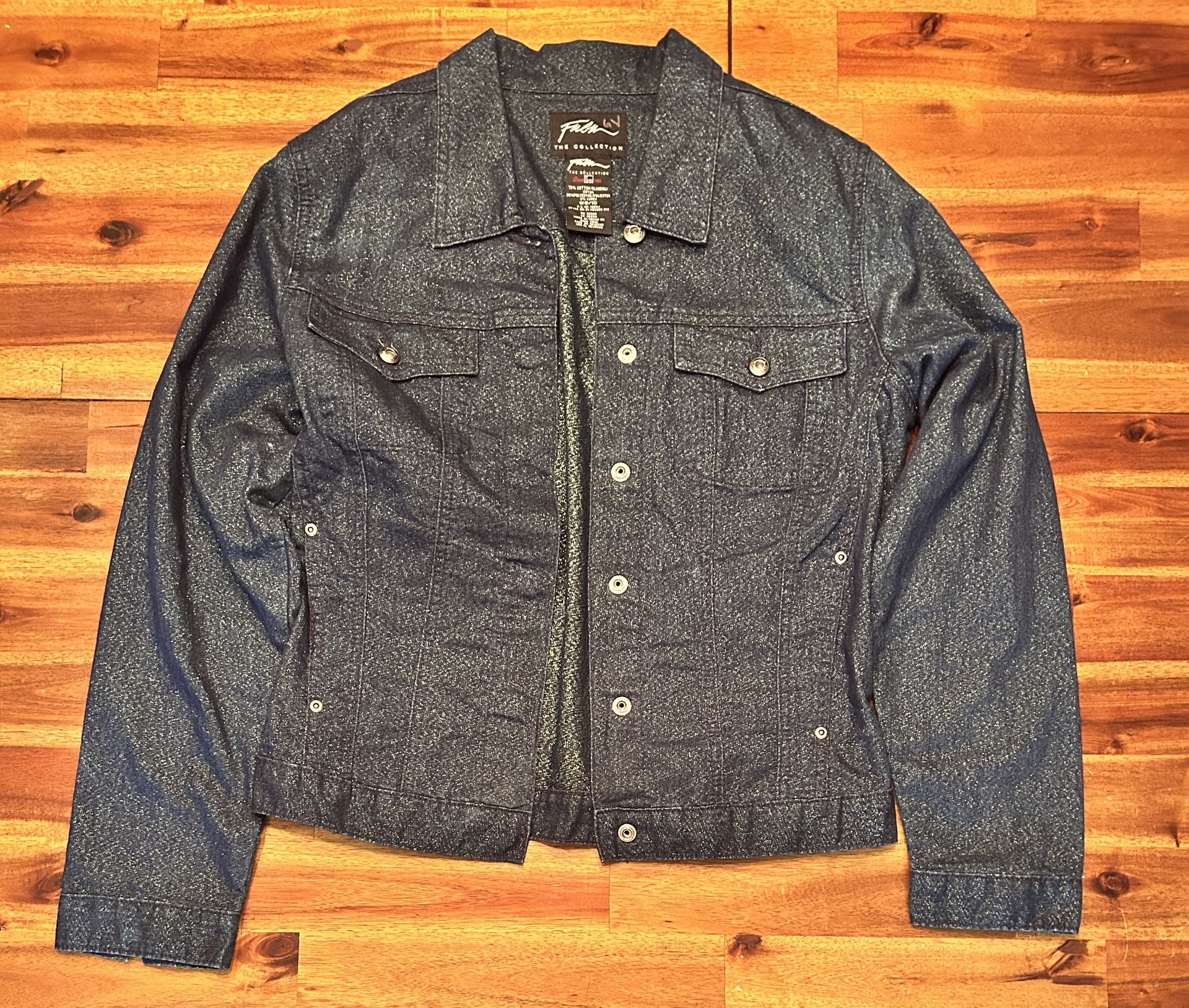 Fubu Jacket with Gold Sparkles