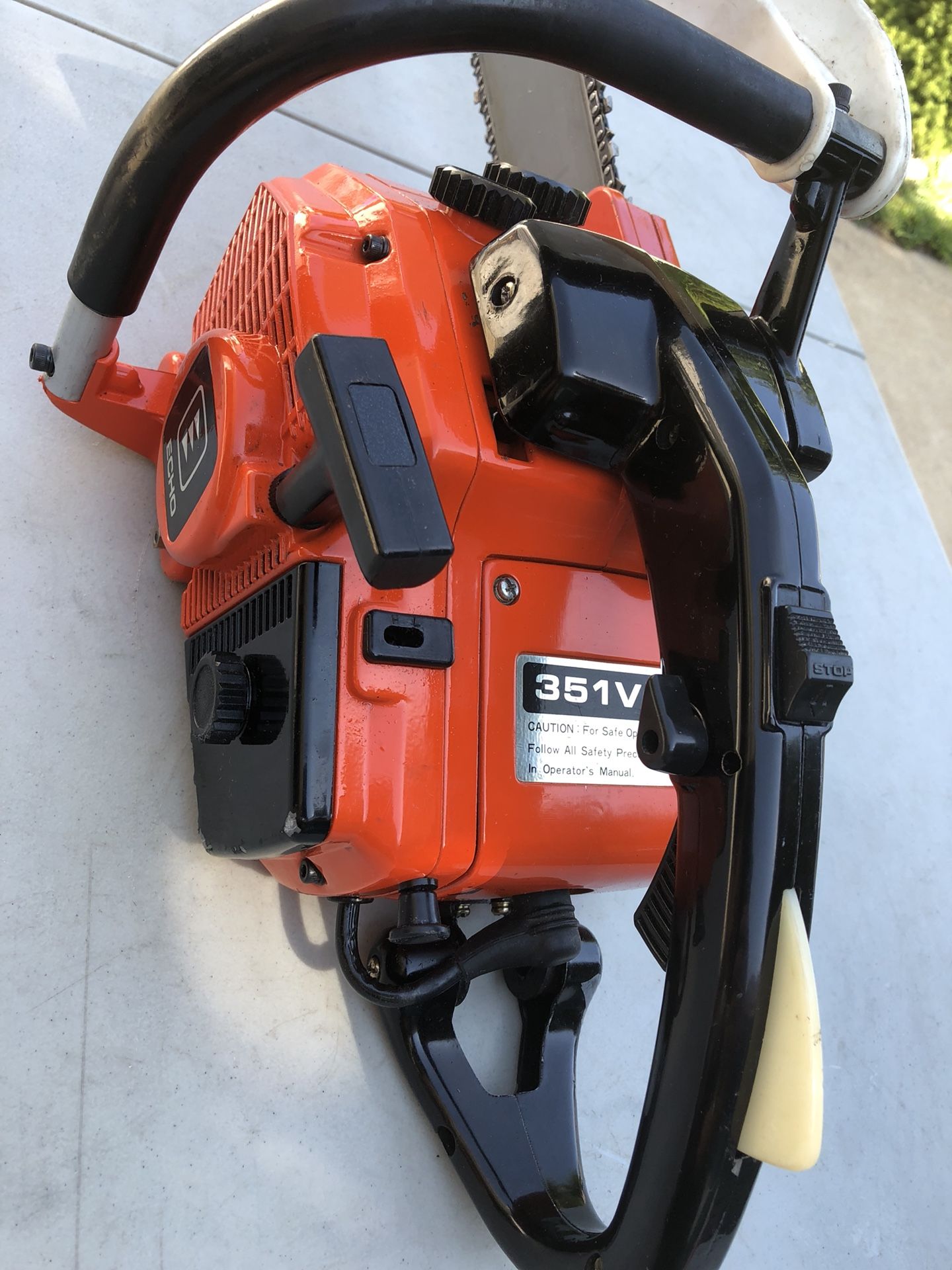Echo sale 351vl chainsaw