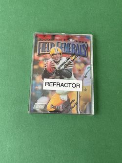 1997 Brett Favre Finest Field Generals Refractors #150