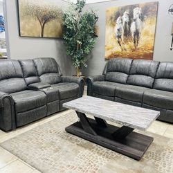 Sofa And Love Seat Recliners FINANCING HERE