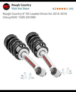 6" N3 Loaded Struts for 2014-2018 Chevy/GMC 1(contact info removed)89