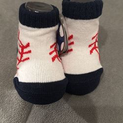 Baby Baseball Socks 