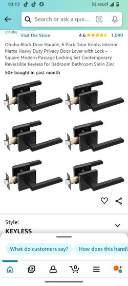 Keyless Door Knobs