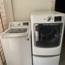 Washer And Electric Dryer 