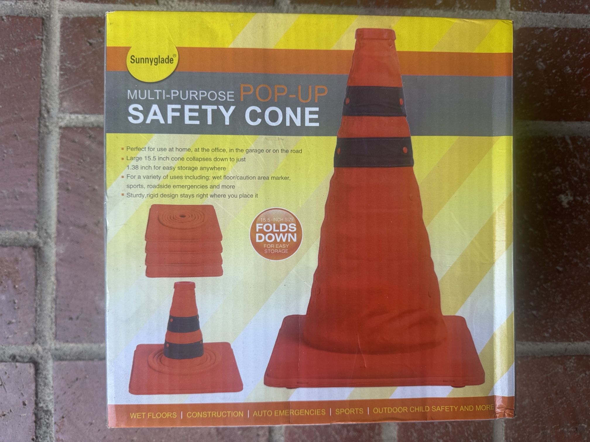 Pop-Up Traffic Safety Cones (New Inbox)