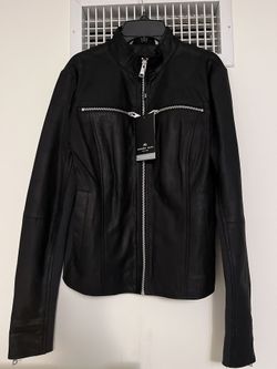 ANDREW MARC Gretta Racer Jacket