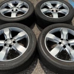 20” Jeep Grand Cherokee Commander Dodge Durango We Finance Wrangler Rims  Wheels Tires Set