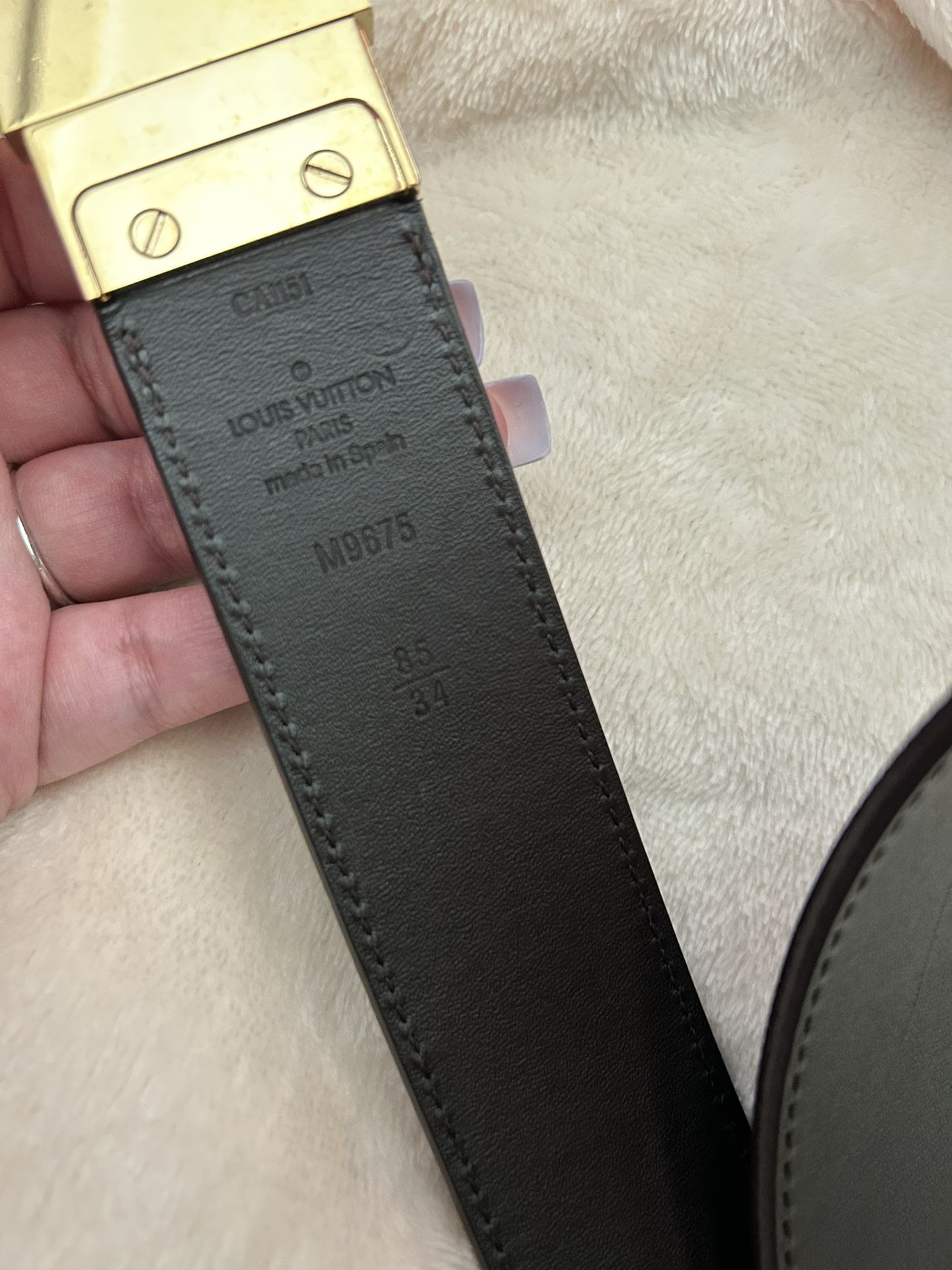 100% Authentic Men's Louis Vuitton Belt for Sale in Menifee, CA - OfferUp