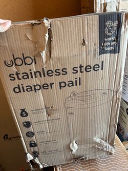 Ubbi Stainless Steel Diaper Pail