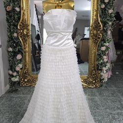 💫 Sample Wedding Gown – Size 10  💫