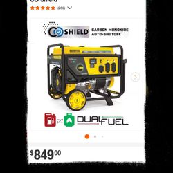 7850 Watt Generator Champion Brand 