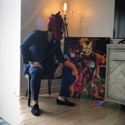 36x24 Ironman Painting