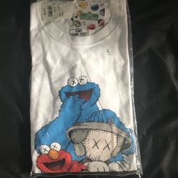 KAWS Sesame Street limited edition shirt
