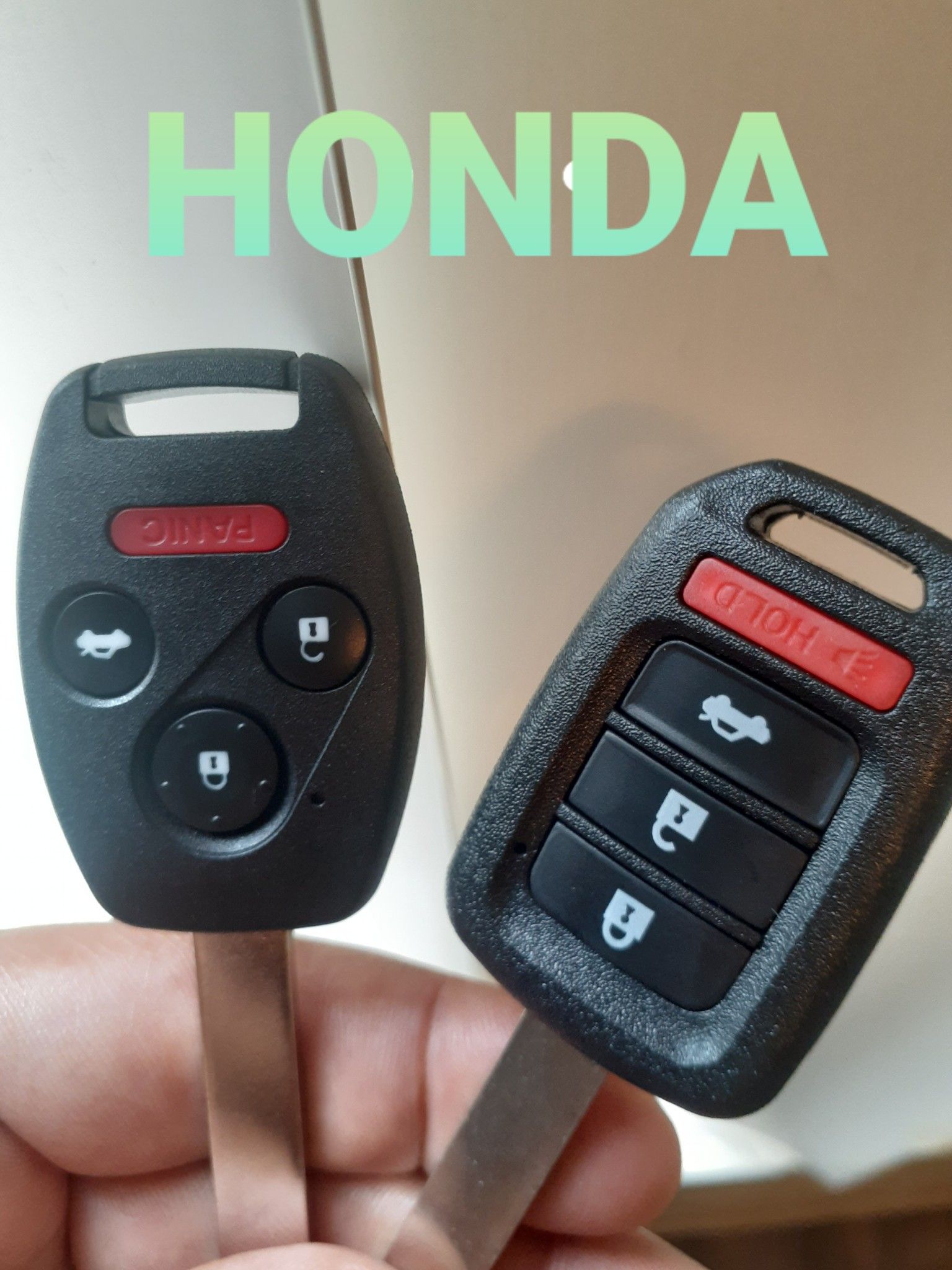 Venta de llaves nuevas PROGRAMADAS PARA HONDA MANDAR MODELO Y AÑO PARA PRECIOS Y DISPONIBILIDAD 🛑