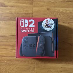 Nintendo Switch 2 With Mario Kart World Brand New And Sealed For Sale!