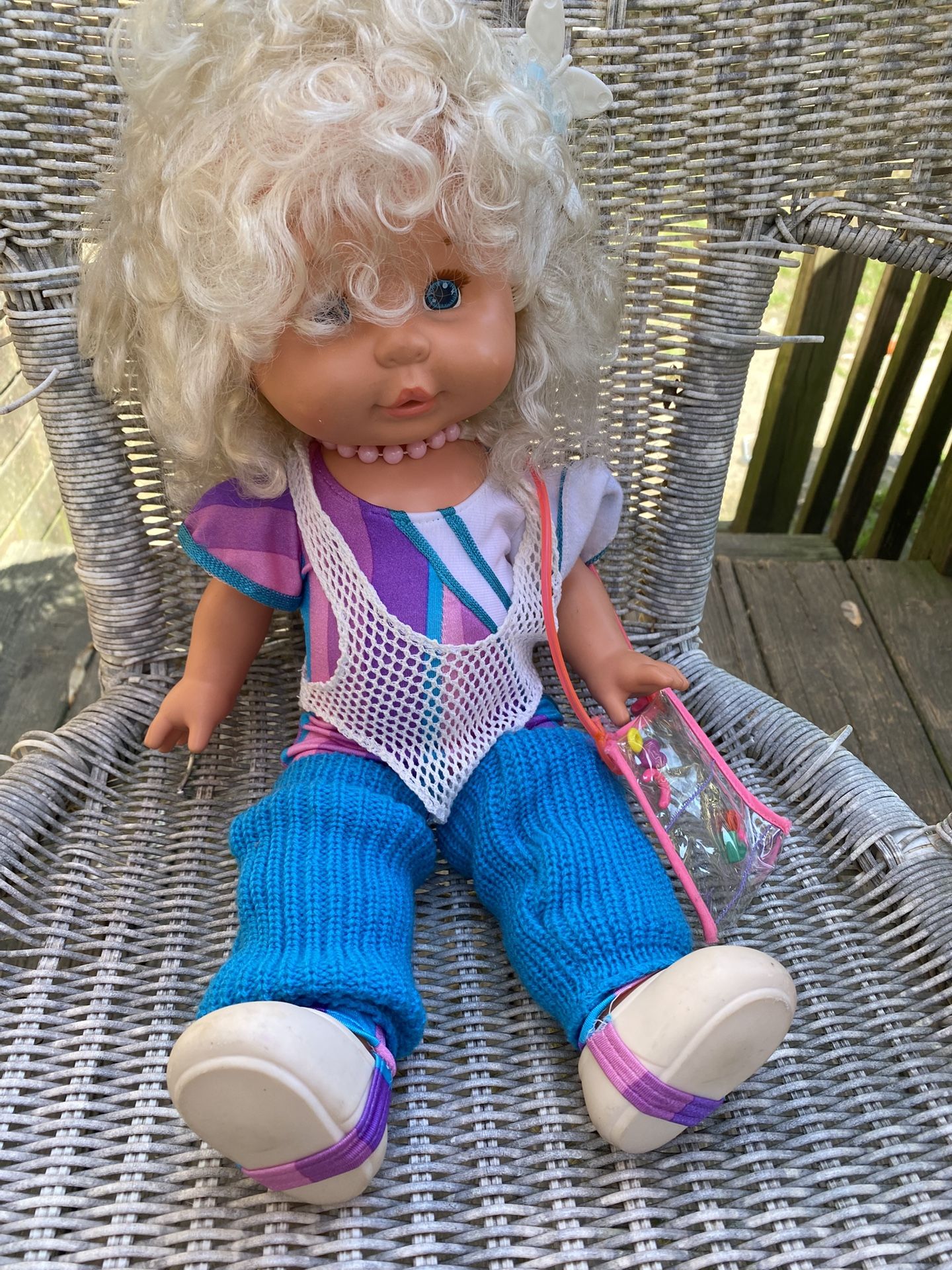 Vintage 1985 Panosh Place honeycomb doll