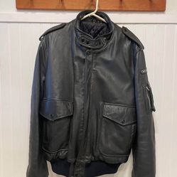 Men’s Leather Motorcycle Jacket Black hein gericker Vintage