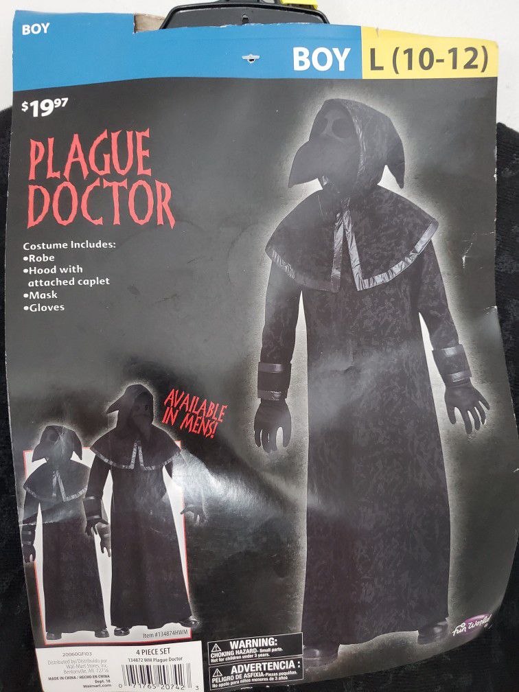 Plague Doctor Costume, Robe