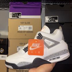 Jordan 4 Retro White Cement 