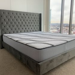 $699 Brand New King Bed Frame With Mattress (read description)