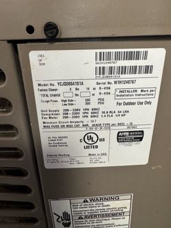 Condenser 2 tons 410A  pump down