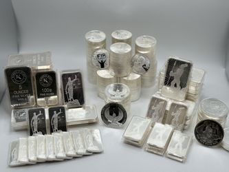 Silver Rounds, Coins, & Bars