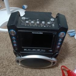 Karaoke Machine, Might Have Microphones, Bluetooth And Disk