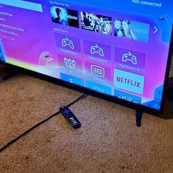 Price Firm 40 Inch Hissense 4k Roku Smart No Trading 