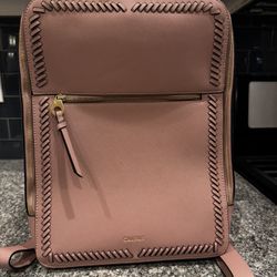 CalPak Kaya 15 inch Laptop Backpack in Mauve