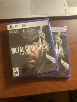 Metal Gear Solid Delta: Snake Eater - Brand New, Sealed and Unopened