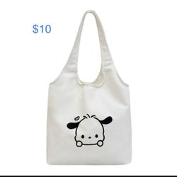 Pochaco Tote Bag - White