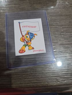 FIFA World Cup Fuleco Mascot Collectible Card
