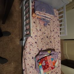 Toddler Bed And Bedding Set
