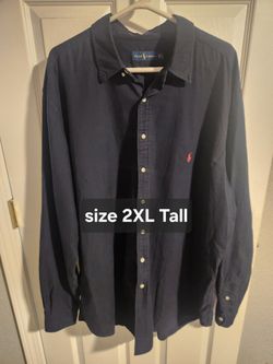 Polo Rl Size 2xl Tall