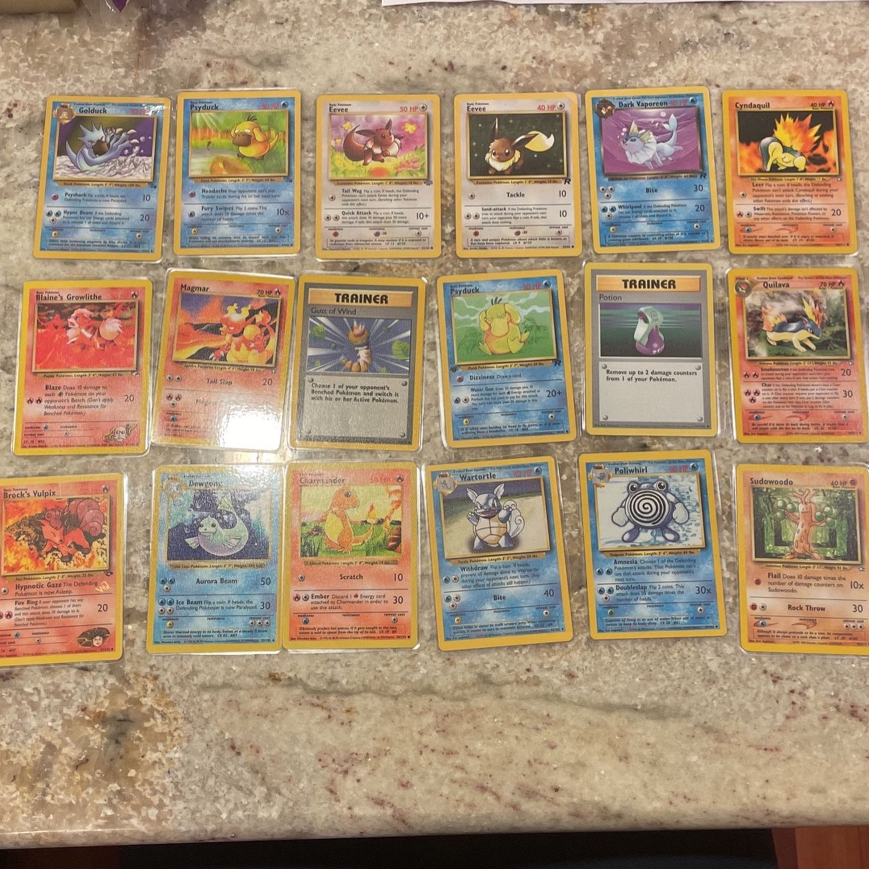 RARE CHARMANDER 1995-2000 POKÉMON CARDS ! Pack of 18