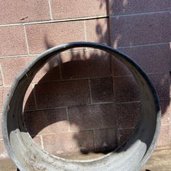 32 inch large outdoor fire ring