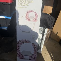 6.5 ft balloon hoop arch