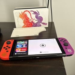 Nintendo Switch Scarlett And Violet Edition 
