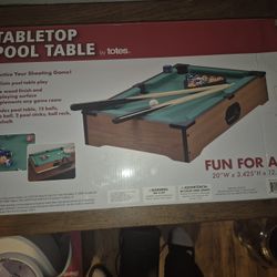 Table Top Pool 