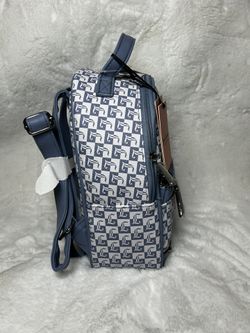 NWT Juicy Couture Backpack Purse Slate Blue & Pull Out Pouch  display picture 3