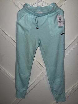 Nine West Light Blue Jogger Sweatpants