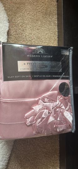 6 PIECE BED SHEET Silk/normal