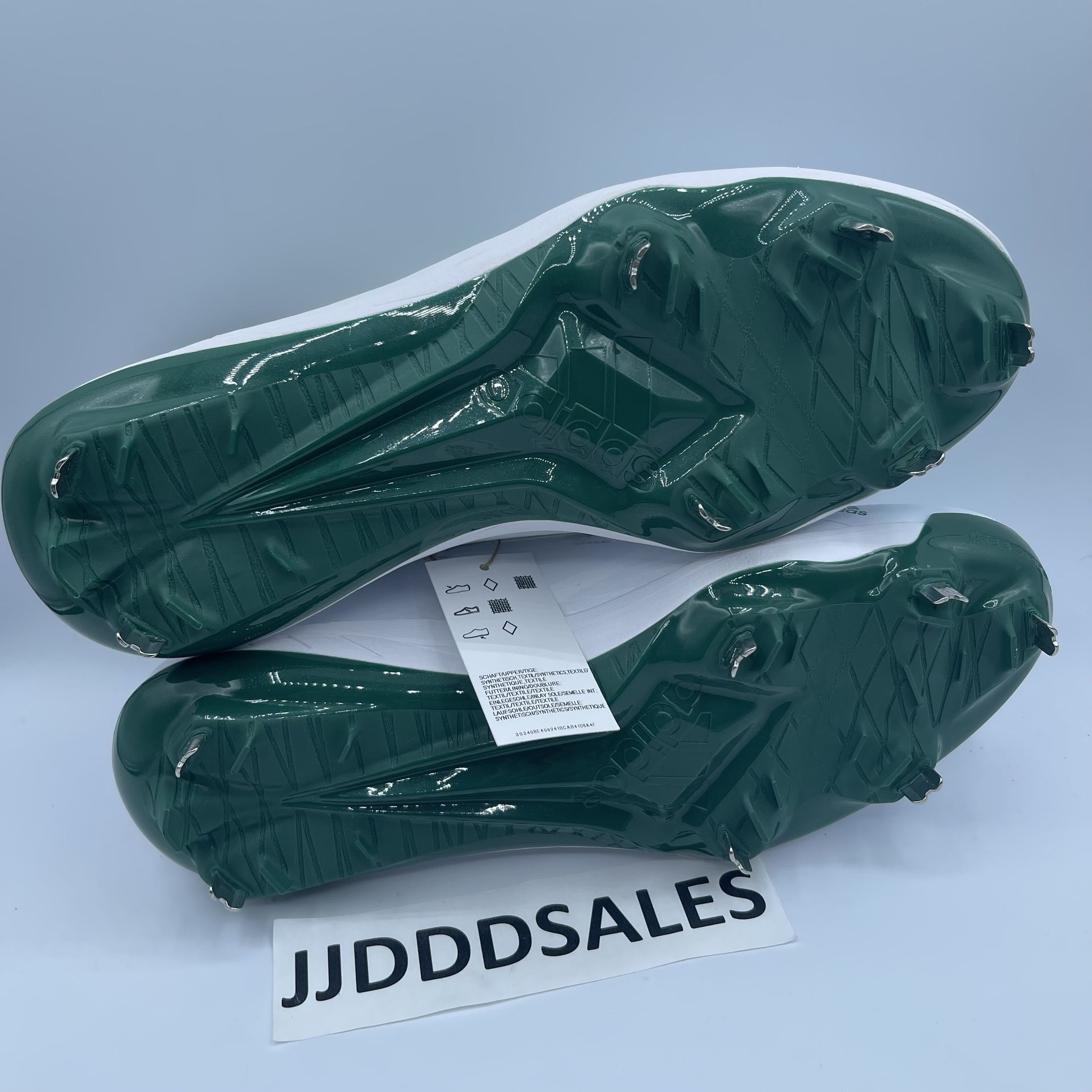 adidas gazelle silver green womens New adidas Men's Adizero Afterburner 8 Turf Baseball Shoe, Team Light   PremierSports