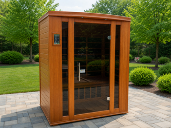 2024 Dynamic Lugano 3-Person Infrared Sauna – Like New with Bluetooth - Scottsdale, AZ