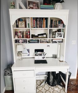 Pottery Barn Two Piece Desk