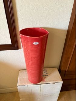 Orange Vase