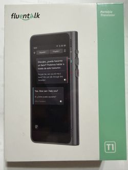 New Fluentalk T1 Translator 